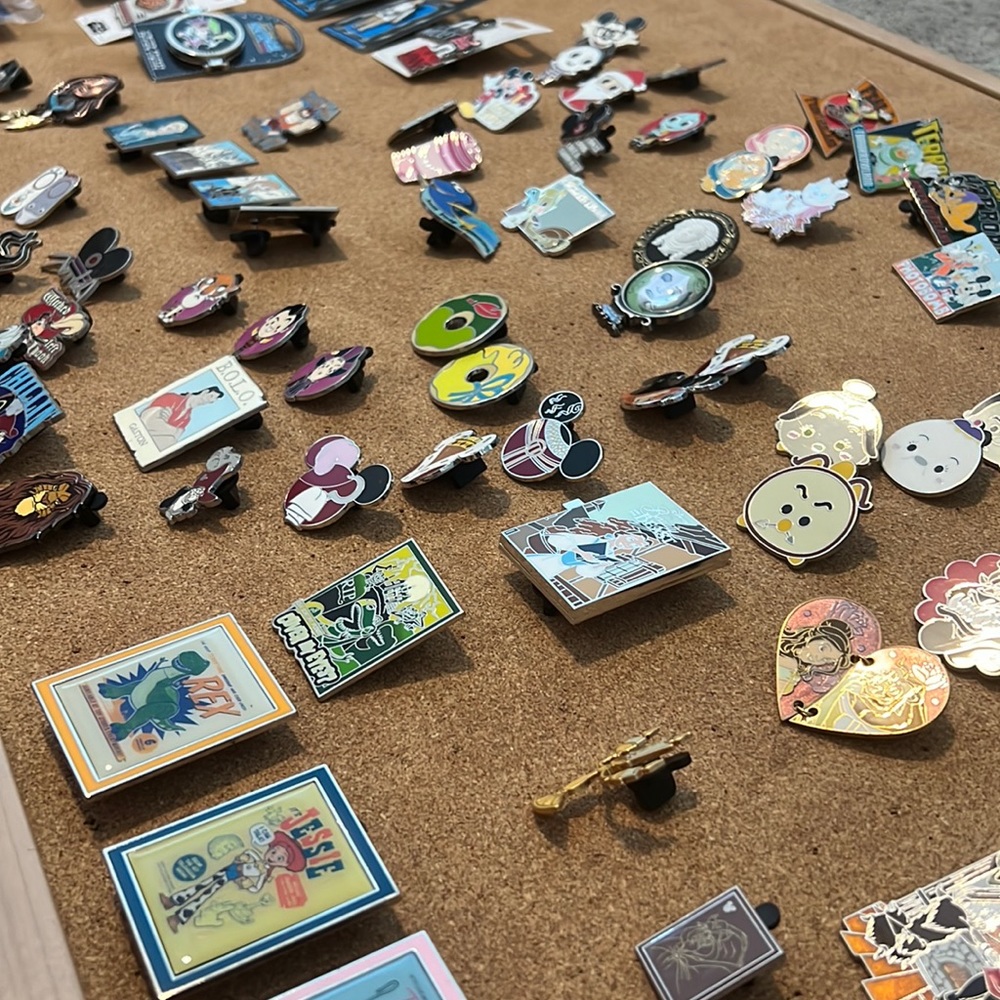 Disney Parks Pin Assortment | Approx 90 pins | WYSIWYG